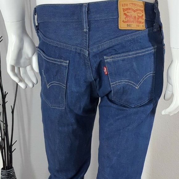 Levi's Other - Levi's Men's 501 Button Fly Straight Jeans 31 x 34